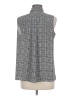 Tahari 100% Polyester Gray Sleeveless Blouse Size M - photo 2