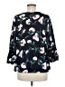 Love Potion 100% Polyester Black 3/4 Sleeve Blouse Size M - photo 2