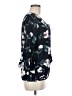 Love Potion 100% Polyester Black 3/4 Sleeve Blouse Size M - photo 4