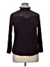 Diana Belle Black Long Sleeve Blouse Size XL - photo 1