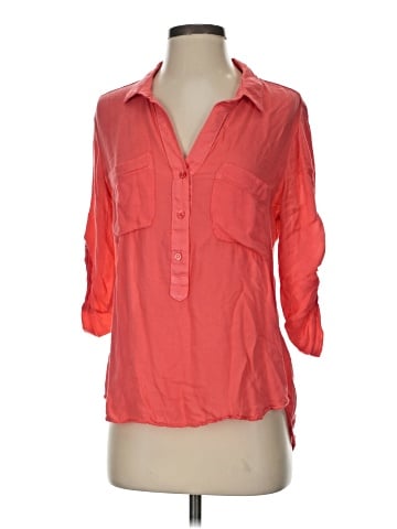 Bella Dahl 3/4 Sleeve Button-Down Shirt (view 1)