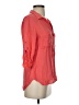 Bella Dahl 100% Rayon Red 3/4 Sleeve Button-Down Shirt Size XS - photo 4