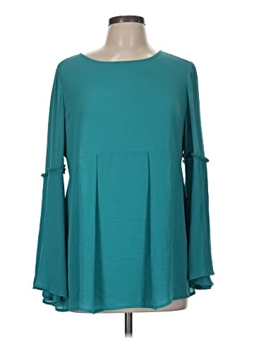 Octavia Long Sleeve Blouse (view 1)