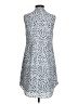 CAbi 100% Polyester Print Blue Casual Dress Size XS - photo 2
