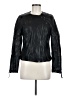 Topshop 100% Polyurethane Black Jacket Size 8 - photo 1