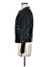 Topshop 100% Polyurethane Black Jacket Size 8 - photo 5