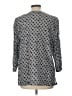 Talbots Outlet 100% Cotton Gray 3/4 Sleeve Blouse Size L - photo 2