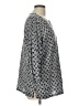 Talbots Outlet 100% Cotton Gray 3/4 Sleeve Blouse Size L - photo 4