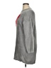Say What? 100% Polyester Hearts Gray Pullover Sweater Size 1X - photo 5