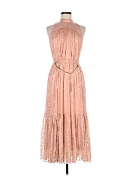 strapless open back dress Sheril Asymmetric Scarf-Detail Maxi Dress in Soft Pink main image 1