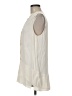 Etcetera Ivory Sleeveless Blouse Size 6 - photo 5