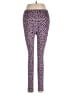 Zyia Active Animal Print Purple Leggings Size 2 - photo 2