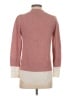 Brochu Walker Color Block Pink Wool Pullover Sweater Size XS - photo 2