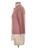 Brochu Walker Color Block Pink Wool Pullover Sweater Size XS - photo 5