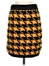 ASOS Houndstooth Yellow Casual Skirt Size 4 - photo 1