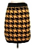 ASOS Houndstooth Yellow Casual Skirt Size 4 - photo 2