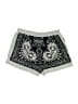 BCBGMAXAZRIA Paisley Gray Shorts Size M - photo 2