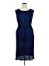Connected Apparel 100% Polyester Blue Cocktail Dress Size 14 - photo 1