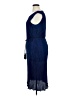 Connected Apparel 100% Polyester Blue Cocktail Dress Size 14 - photo 5