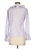 J.Crew Purple Long Sleeve Blouse Size 4 - photo 2