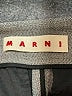 MARNI Chevron-herringbone Gray Wool Pants Size EU (IT) 38 / US 2 - photo 7