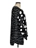 Alembika 100% Elastane Polka Dots Black 3/4 Sleeve Blouse Size 6 - photo 4