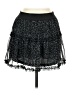 Body Central 100% Polyester Stars Black Casual Skirt Size M - photo 1