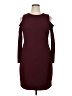 Halogen Solid Burgundy Cocktail Dress Size XL - photo 1