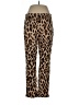 Chico's Animal Print Gold Casual Pants Size Lg (2) - photo 1