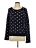 Moth Polka Dots Blue Pullover Sweater Size L - photo 1