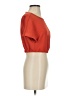 Shein 100% Polyester Orange Short Sleeve Top Size XS - photo 4