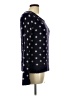 Moth Polka Dots Blue Pullover Sweater Size L - photo 4