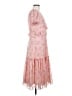 LoveShackFancy 100% Polyester Floral Pink Cocktail Dress Size 6 - photo 4