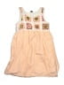 Primark 100% Polyester Tan Dress Size 8 - 9 - photo 1