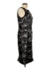Carmen Marc Valvo 100% Polyester Black Cocktail Dress Size 12 - photo 4