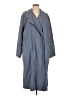 Athleta 100% Nylon Blue Trenchcoat Size L - photo 1
