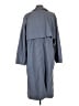 Athleta 100% Nylon Blue Trenchcoat Size L - photo 2