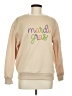 Shein 100% Polyester Tan Sweatshirt Size 6 - photo 1
