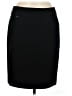 Calvin Klein Solid Black Casual Skirt Size 6 (petite) - photo 1