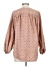 Zara Hearts Pink Long Sleeve Blouse Size S - photo 2