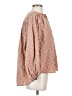 Zara Hearts Pink Long Sleeve Blouse Size S - photo 4