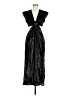 A.L.C. 100% Polyester Black Cocktail Dress Size 6 - photo 1