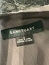 Sanctuary 100% Polyester Metallic Silver Short Sleeve Top Size S - photo 7