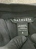 Athleta 100% Nylon Chevron-herringbone Black Shorts Size 6 - photo 3