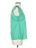 Attention 100% Polyester Green Sleeveless Blouse Size S - photo 4