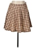 Shein 100% Polyester Plaid Brown Casual Skirt Size L - photo 1