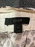 J.Crew Animal Print Silver Linen Pants Size 2 - photo 4