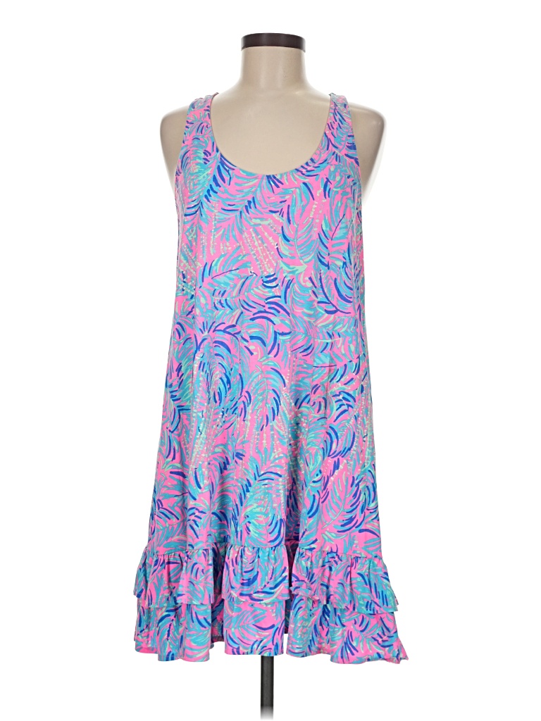 Pre-owned Lilly Pulitzer Casual Dress In Blue