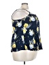 Torrid 100% Rayon Blue Sleeveless Blouse Size 3X Plus (3) - photo 4