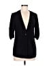 Perceptions Black 3/4 Sleeve Blouse Size 8 - photo 1